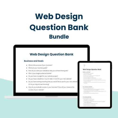 Web Design Question Bank Bundle