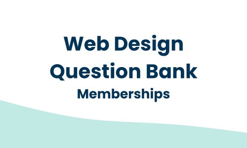 Web Design Question Bank – Memberships